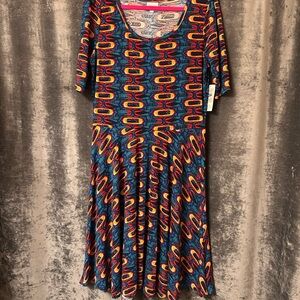 LuLaRoe Nicole Midi Dress